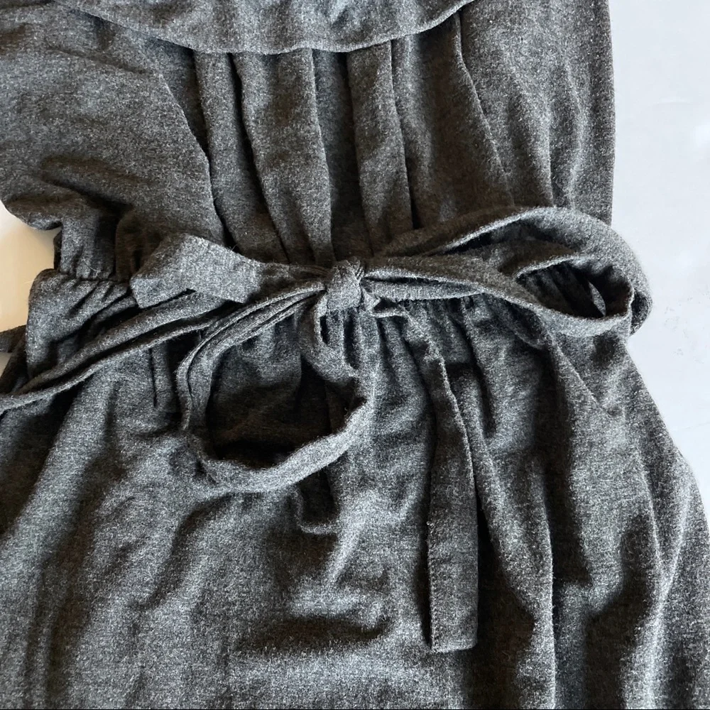J.Crew Jersey Ruffle Neck Soft Dress